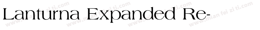 Lanturna Expanded Re字体转换